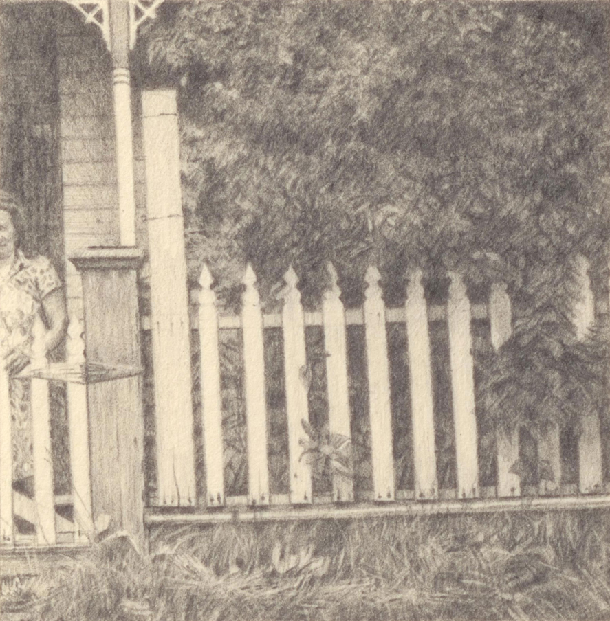 Awomanstandinginfrontofahouse_2014_graphiteonpaper_7.5x7.5_3x3_PrivateCollection