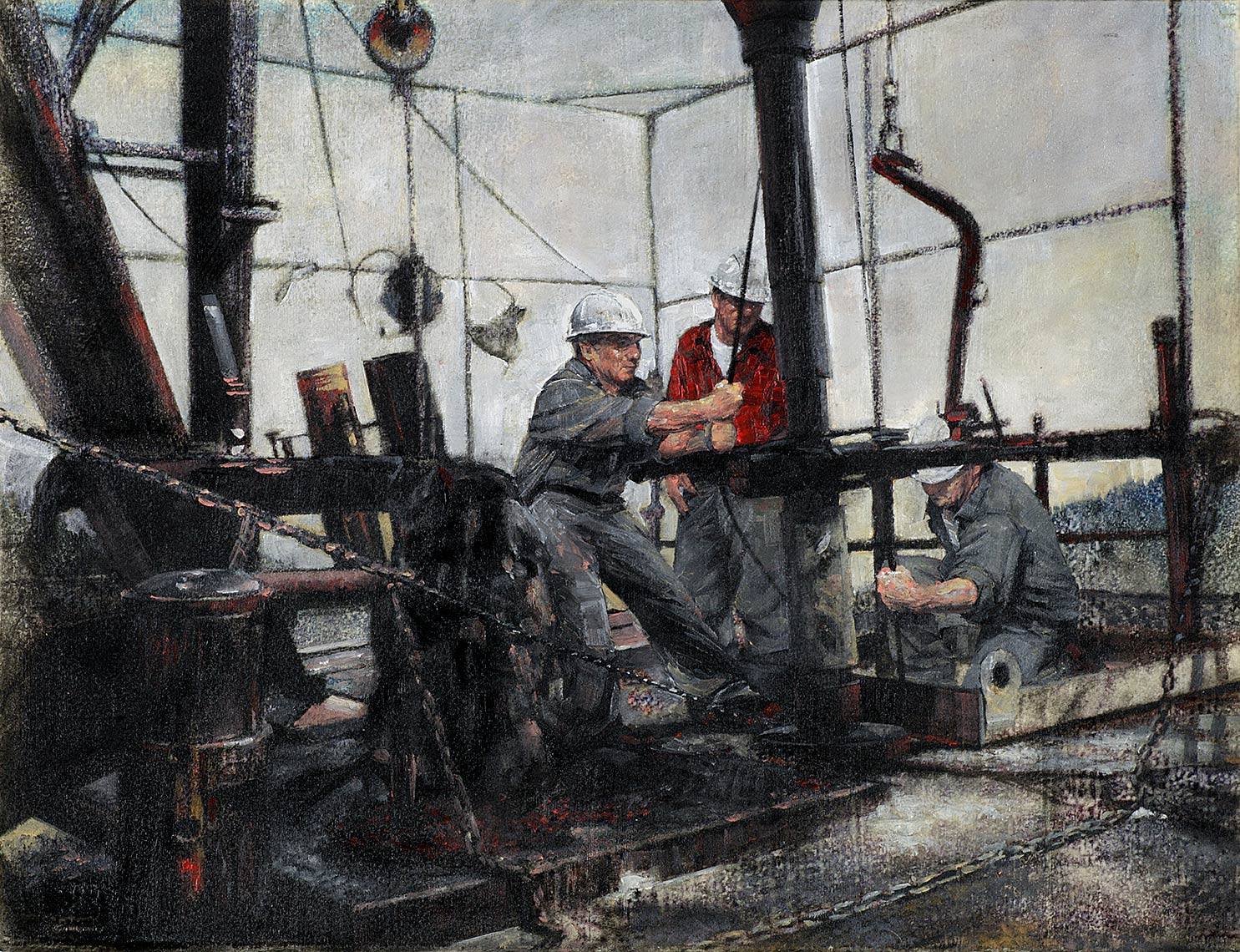 Industry-Toolpush_2012_mixed-mdeia-on-paper_39x51_15X20_Available