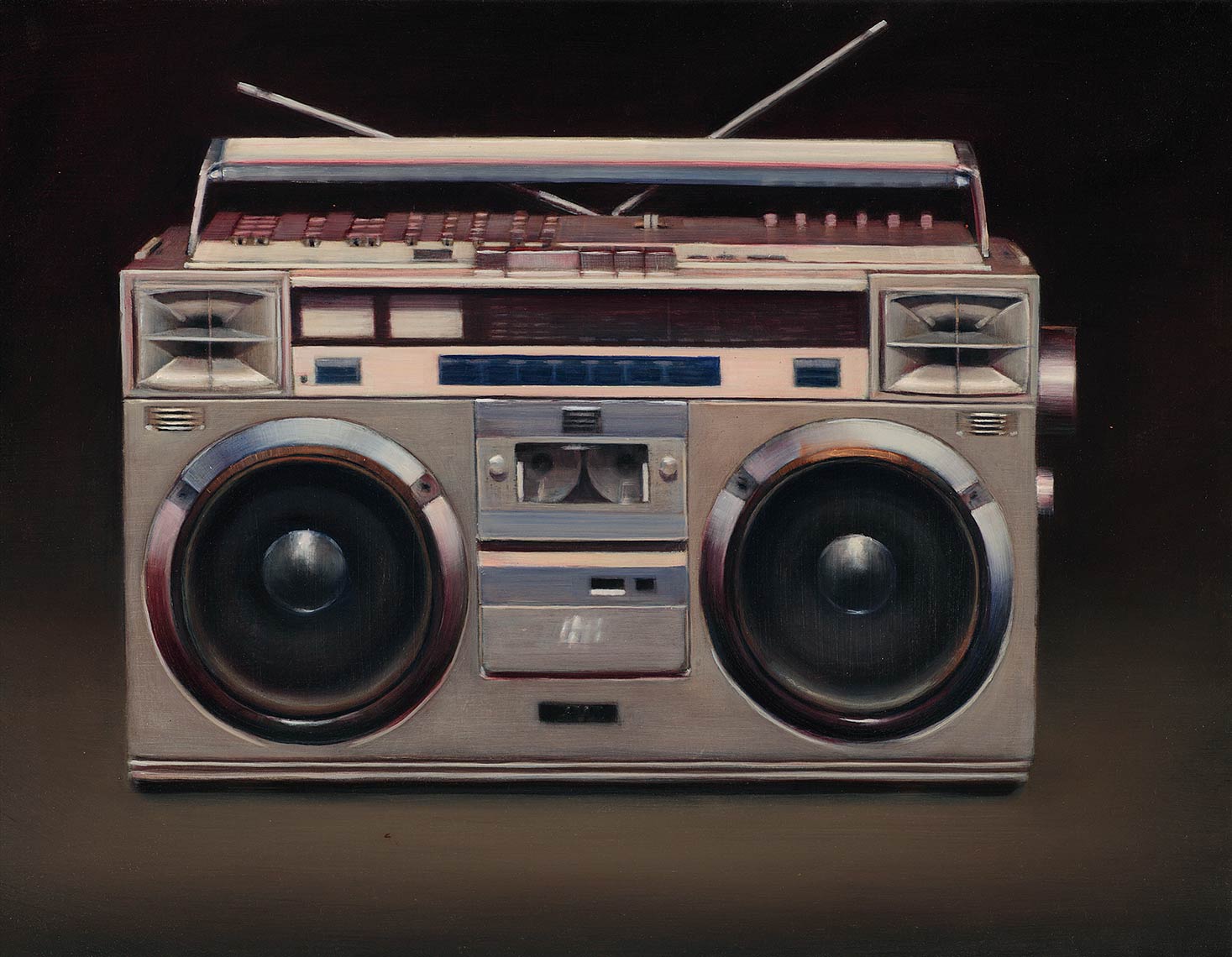 Radio..._2010_oil-on-canvas_29x54_21x27_Private-Collection