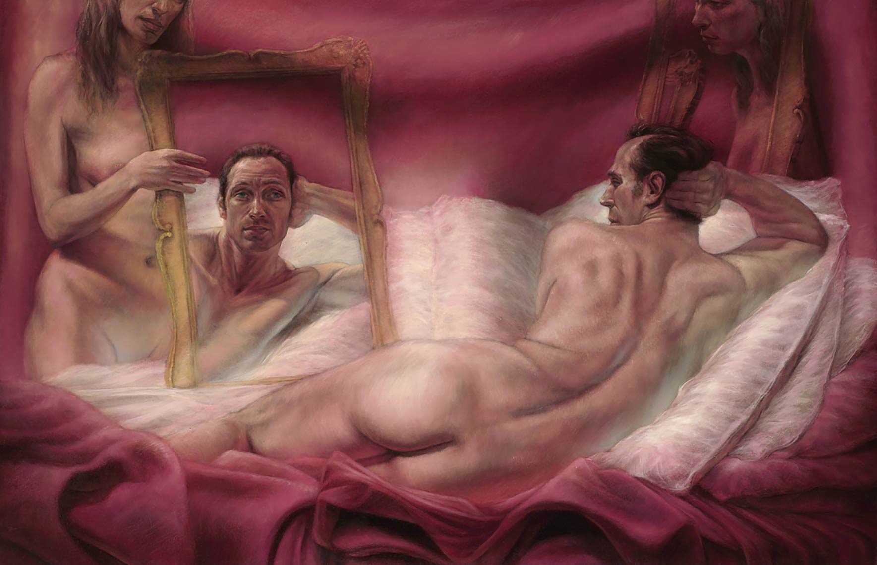 The-Narcissist_2008_oil-on-canvas_118x183_58x76.5_Private-Collection
